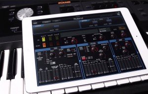 roland v-combo vr-09 organ ipad