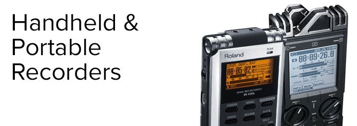 Handheld & Portable Recorders