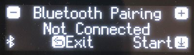 bluetooth connection screen