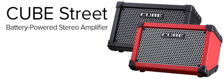Cube Street Amplifier Stereo Bertenaga Baterai