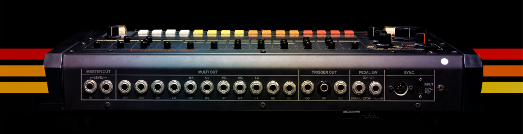 Back of TR-808